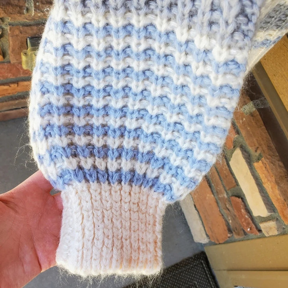 Forever 21 Striped Knit Turtleneck Sweater Women's Size Medium - Picture 10 of 16